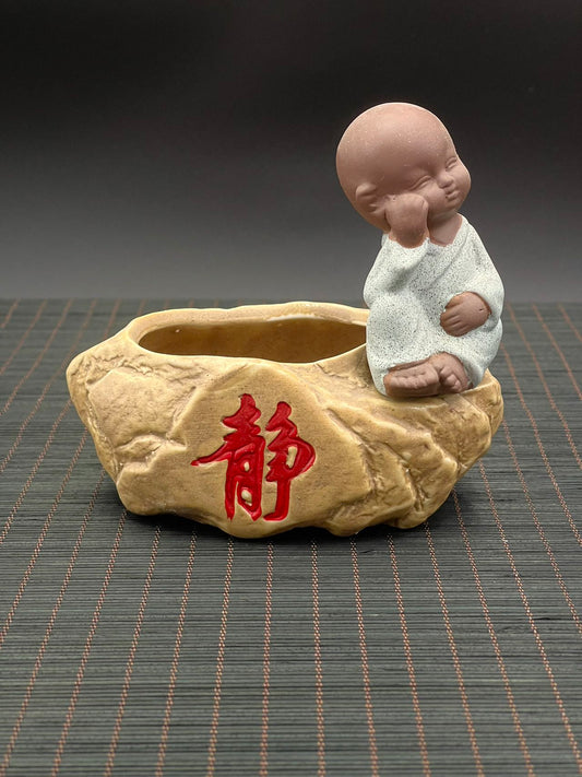 Buddha Decorative Ceramic Flower Pot