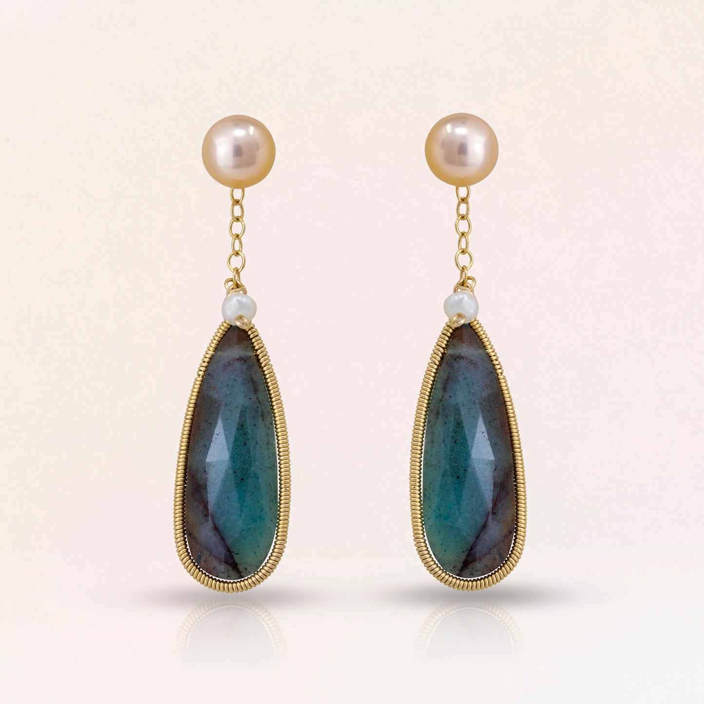 Chrysocolla Earrings