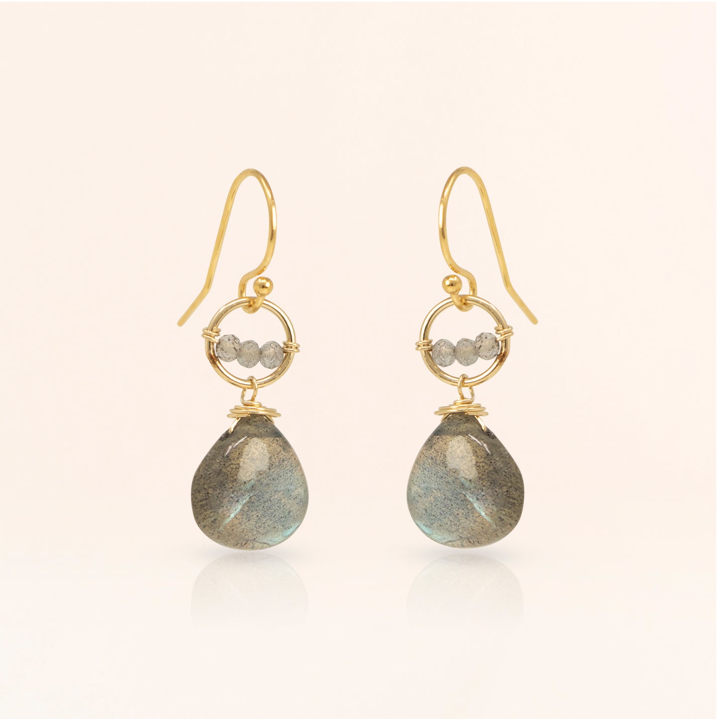 Labradorite Drop Earrings