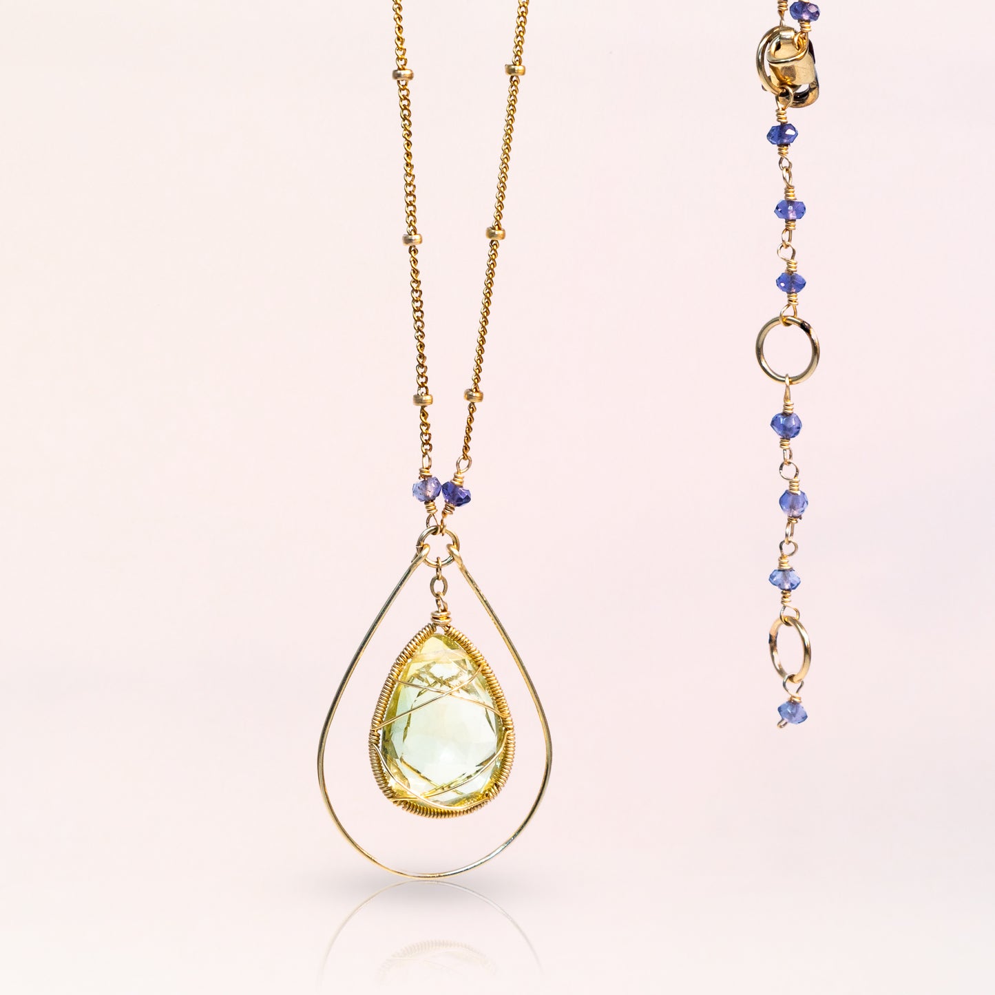 Lemon Quartz Necklace