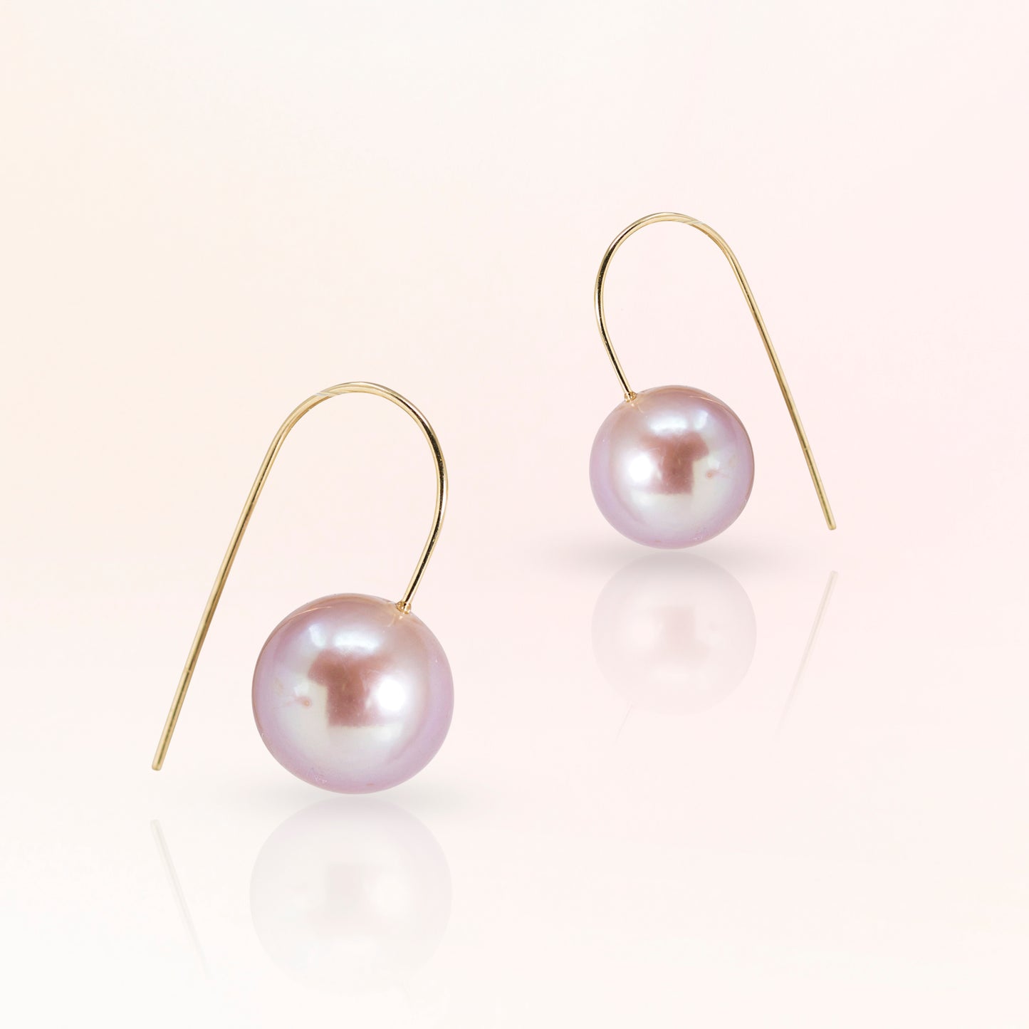 Simple Baroque Pearl Earrings