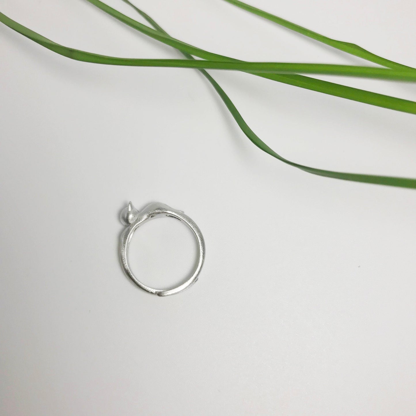 Cat Sterling Silver Ring