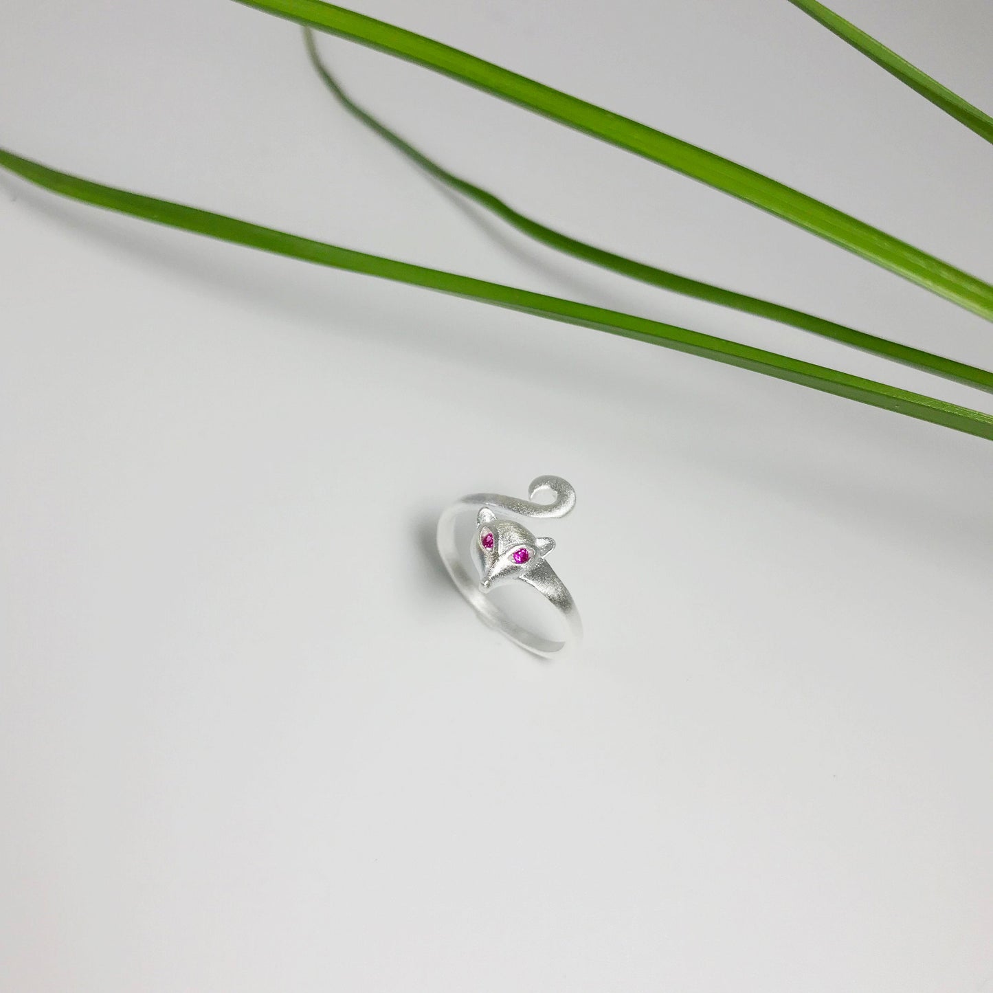 Fox Ring Sterling Silver Nature Jewelry