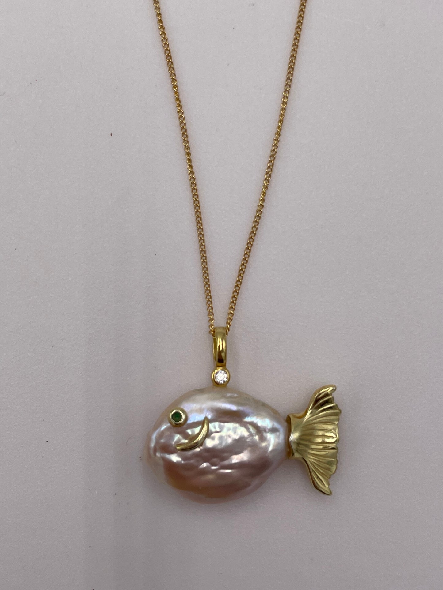 Baroque Pearl Animal Pendants