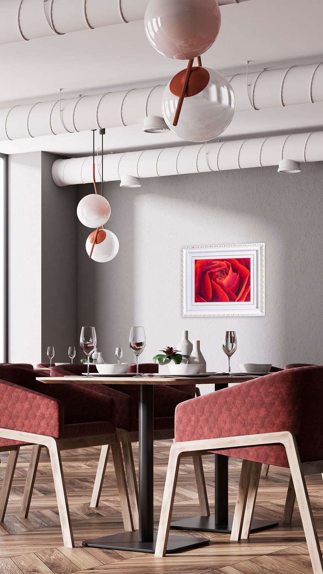 Rose - Silk Art Framed and Matted