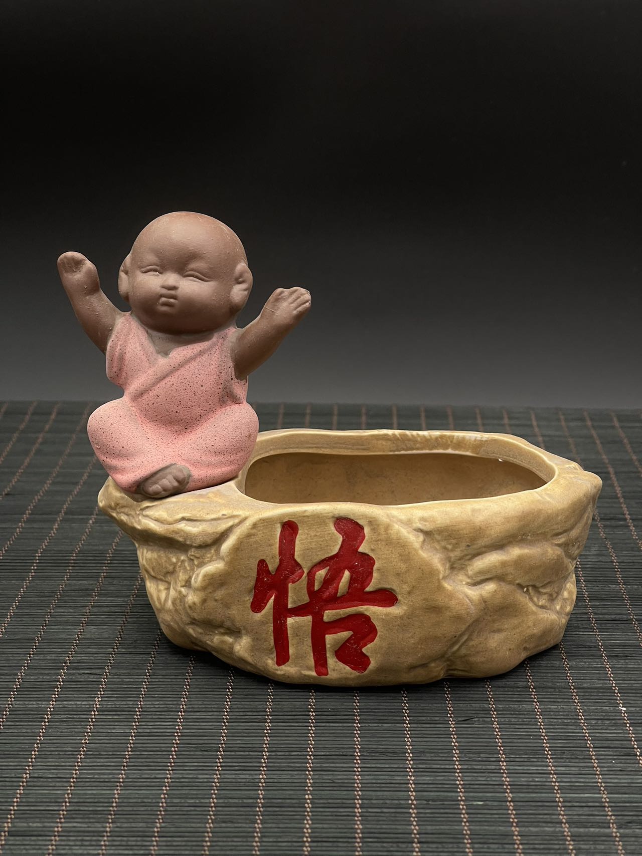 Buddha Decorative Ceramic Flower Pot
