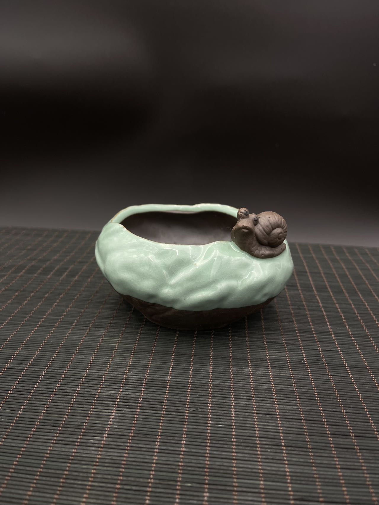Decorative Garden Pot with Snail