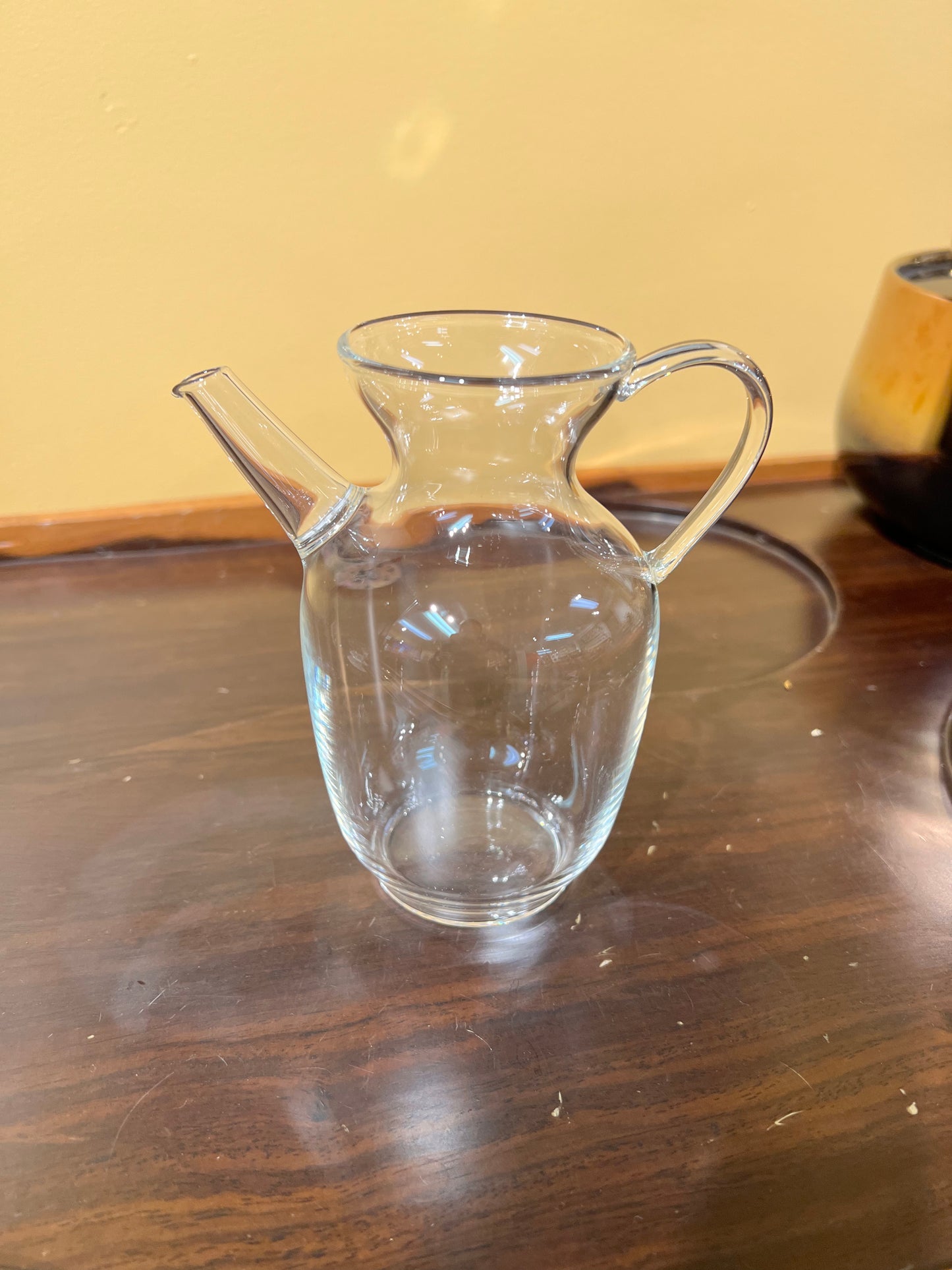 Small Clear Tea Pot - Round