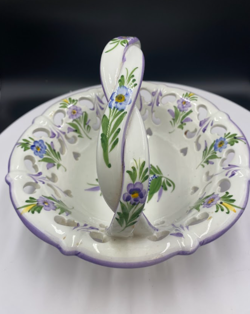 Portugal Hand-painted Floral Bowl