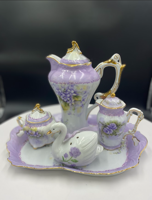 Lavender Tea Set