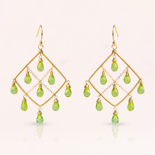 Peridot Earrings