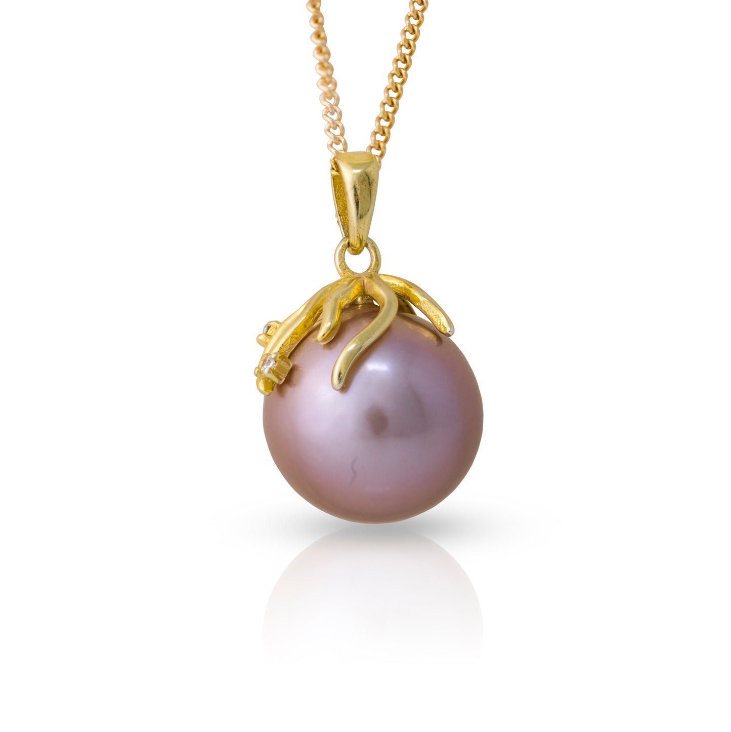 Baroque Pearl Pendant South China Genuine Pearl