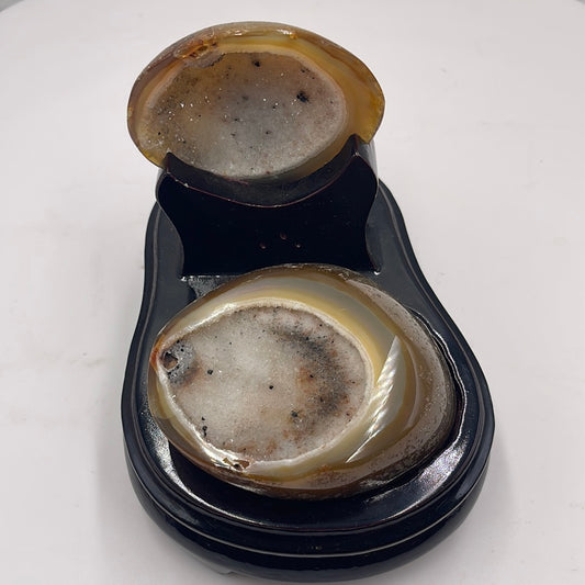 white crystal gemstone